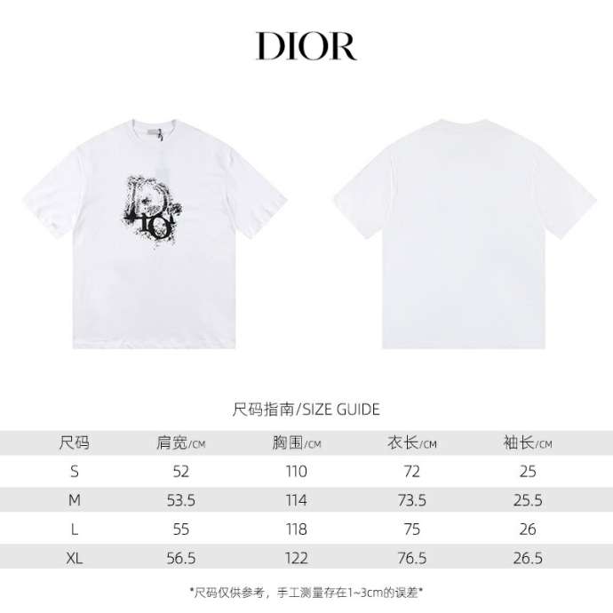 Dior T Shirts Short _SKUDiorS-XLautCH333953